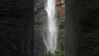 preview picture of video 'This is Madhya waterfalls near Chhattisgarh border Warangal Warangal to distance just 170 k/m'