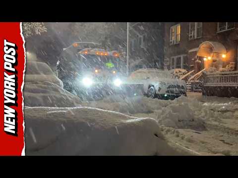Historic Bomb Cyclone Buries NYC in 13+ Inches of Snow - More Coming