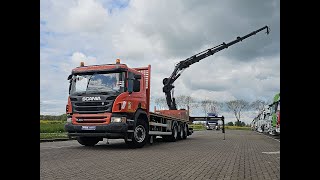 Scania P410 HIAB 258EP5 kamion platforma | Slika 5 - Autoline