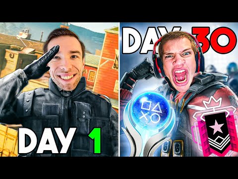 I Gave Myself 30 Days To Platinum Rainbow Six Siege as a Beginner
