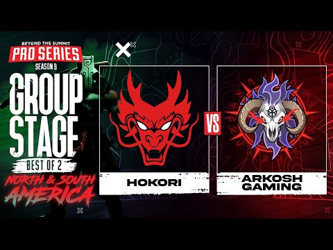 Hokori vs Arkosh Game 1 - BTS Pro Series 9 AM: Group Stage w/ rkryptic & ET
