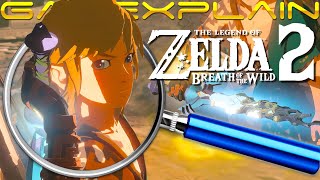 The Master Sword DESTROYED!? - NEW Zelda Breath of the Wild 2 Gameplay ANALYSIS (Sequel Delay)