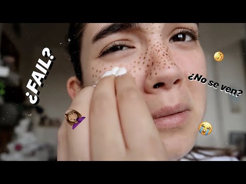 Me hago pecas con henna VLOGMAS || By hermoss