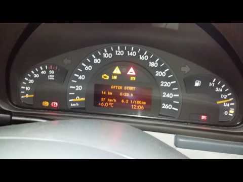 mercedes benz c class c220 cdi w203 engine start problem Проблема запуска двигателя