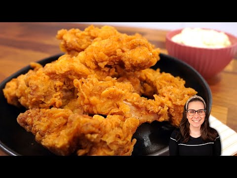 IT'S SO EASY! THE CRISPIEST FRIED CHICKEN OF YOUR LIFE! DRY
