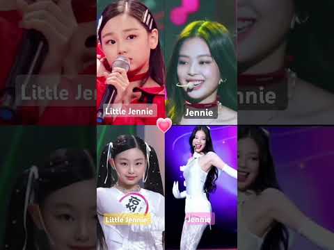 Jennie VS little Jennie challenge 🔥🔥 Jennie solo who is the best #jennie#little Jennie#blackpink  💗💗