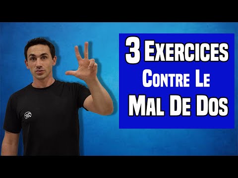 3 Exercices EFFICACES pour soulager le mal de dos !