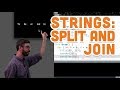 13.2: Strings: Split and Join - Processing Tutorial