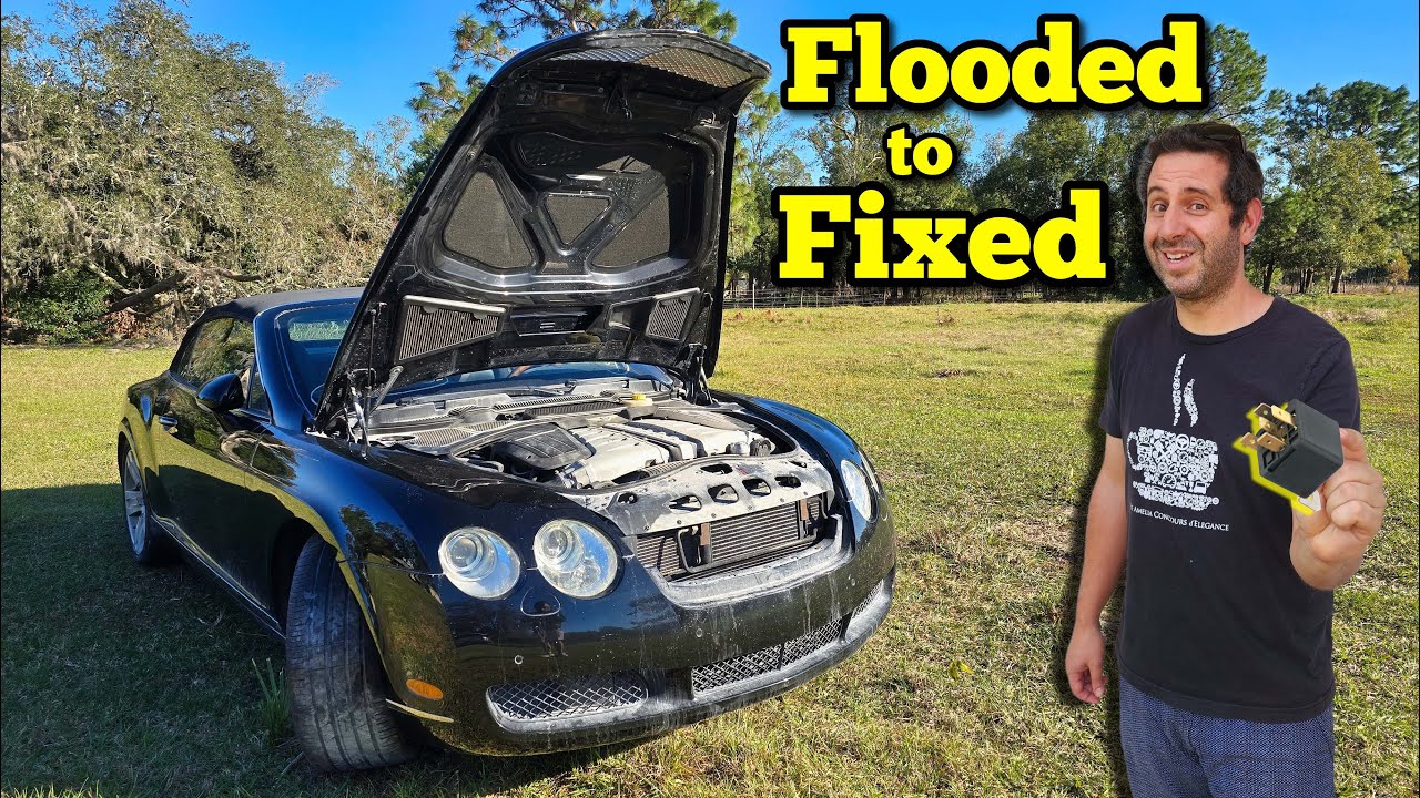 This is the Last Option to Save my Cheap Flooded Bentley from the Junkyard