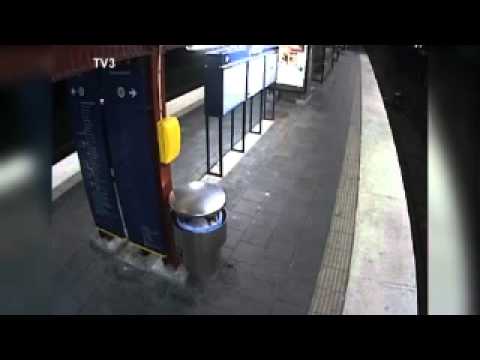 Unconscious man robbed on train tracks by coward thief