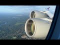 GP7270 POWER Qatar Airways Airbus A380 Powerful Takeoff And Landing QR6 London Heathrow To Doha