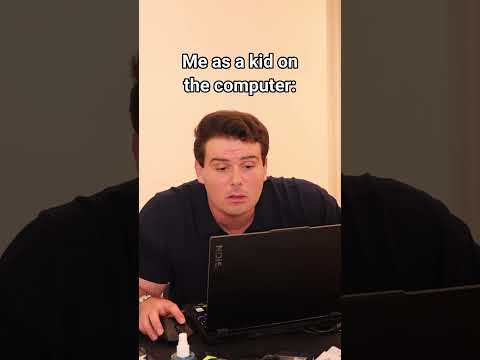 Kids Today On Computers VS Back Then.