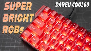 This Keyboard is a Light-show! | Dareu Cool60 | Unboxing, Sound Test & Teardown