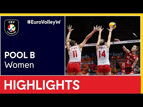 Bulgaria vs. Poland Highlights - #EuroVolleyW