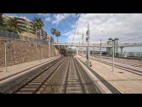 ★ 4K Cab ride 256 - Tarragona a Barcelona.