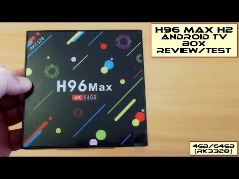 H96 H2 MAX Android TV Box (4GB/64GB): Review/Test