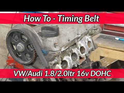 How to: Timing Belt VW 1.8/2.0 16v DOHC