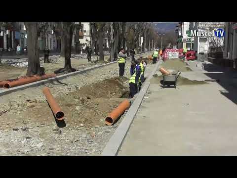 Jurnal MUSCEL TV 05.04.2022 Branșări la noua rețea pe Bulevardul „Pardon”  din Câmpulung
