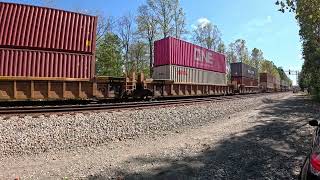 Norfolk Southern 279 heads Northbound in Helenwood Tennessee