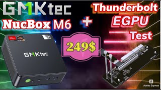 Cheapest Gaming Mini PC GMKtec M6 Full Review and Thunderbolt EGPU Test