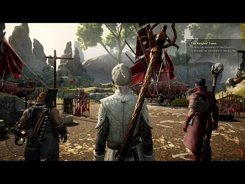 Dragon Age Inquisition PS4 Playthrough pt63 - God Of Secrets/The Knight's Tomb