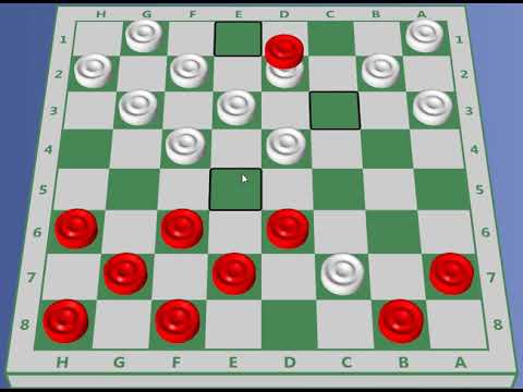 Checkers - A strong move in the Cross Opening