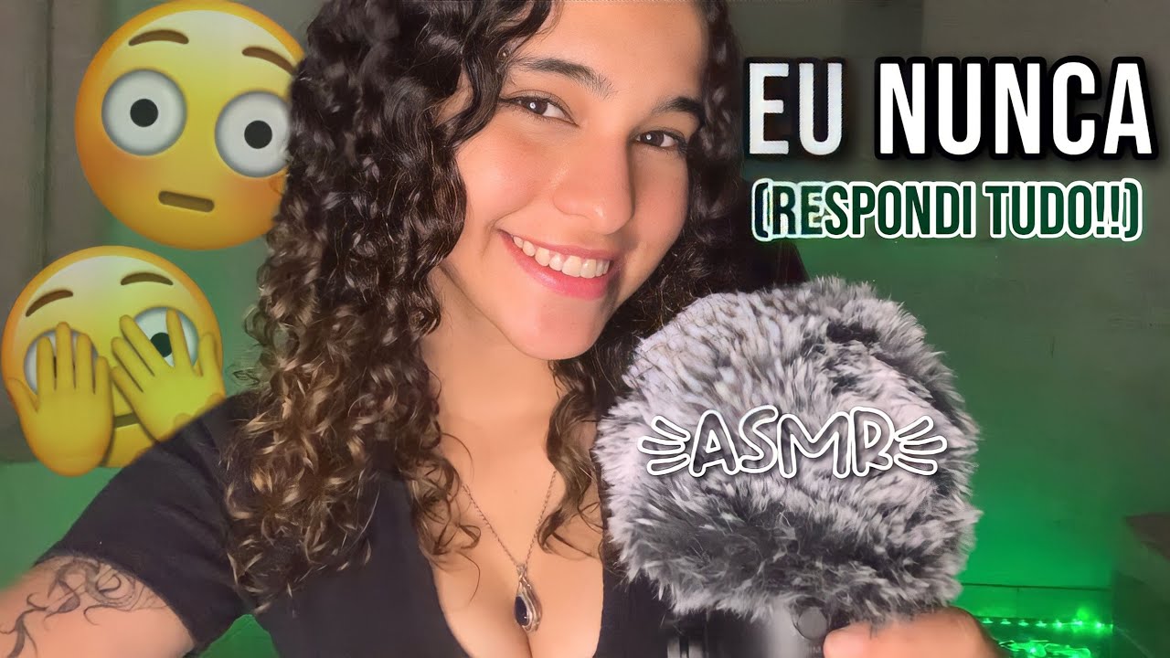 ASMR | EU NUNCA PESADÃO! – RESPONDI TUDO 🫣