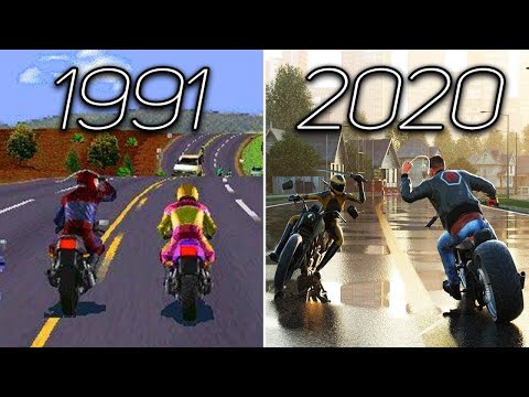 Road Rash Game Evolution [1991–2020]