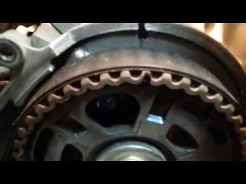 How to replace a timing belt and water pump 2006 Saturn Vue / Acura / Honda Part 1 of 2