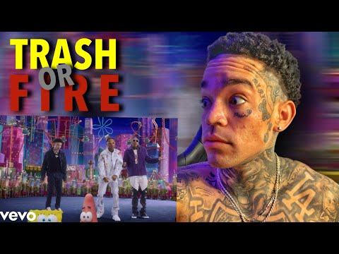 Swae Lee, Tyga, Lil Mosey - Krabby Step (Music From "Sponge On The Run" Movie) [reaction]