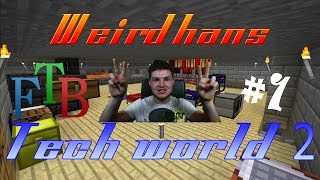 preview picture of video 'FTB Tech World 2 - Episode 1 - Starting a new season! - Let's Play Minecraft'