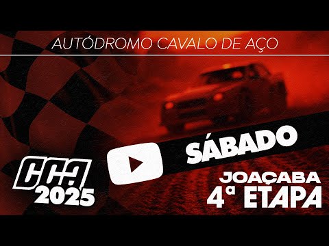 [SÁB] - AO VIVO E COM IMAGENS - 4ª Etapa do Campeonato Catarinense de Automobilismo - JOAÇABA -