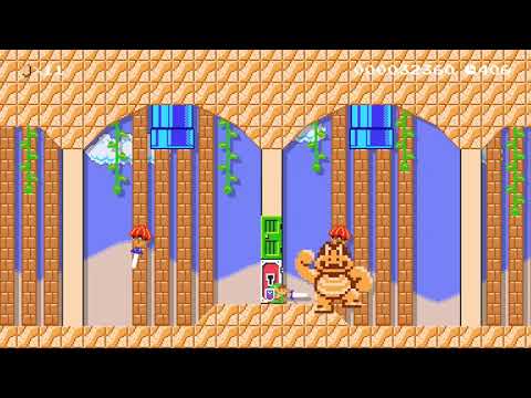The Desert Temple... [Level+Music] by Silica  ♪ - Super Mario Maker 2 - No Commentary 1bz