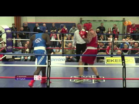 Boxning SM 2013 - Modo Sallah vs Johnny Iwersen