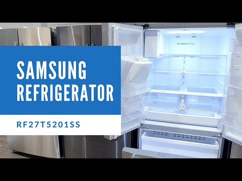 External Review Video Pk-Np0WB5mQ for Samsung 25 cu ft 4-Door French Door Refrigerator w/ SpaceMax & FlexZone