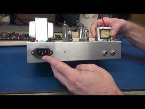 How to build a Mini Marshall Class AB 8 watt tube guitar amp High distortion Screaming sound kit