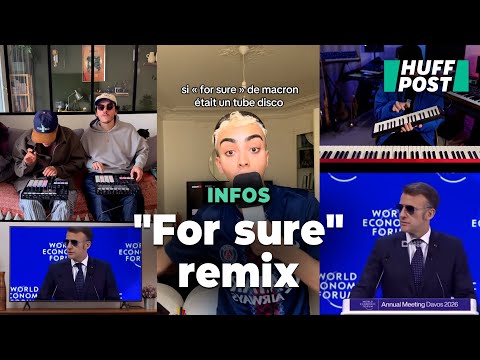 Avec son « For Sure », Emmanuel Macron a déclenché un concours de reprises musicales