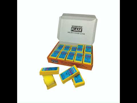 ISI MARKED MICROSCOPE COVER GLASSES