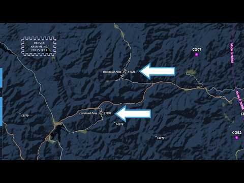 ForeFlight Quick Tip: Mountain Passes & More in High Resolution Basemap