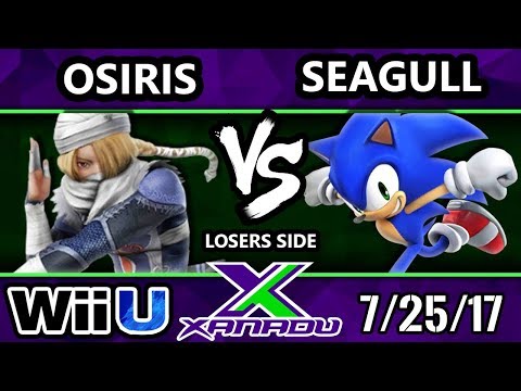S@X 212 - Osiris (Sheik) Vs. Seagull (Sonic, Diddy) - SSB4 Losers Side - Smash 4 - Smash for Wii U.
