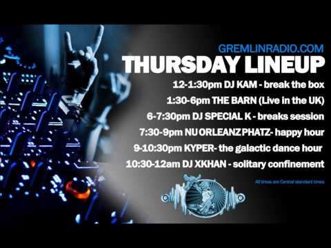 DJ KYPER LIVE DJ MIX SET on GremlinRadio com in the GALACTIC HOUR mixset #9 on JUne 20, 2013