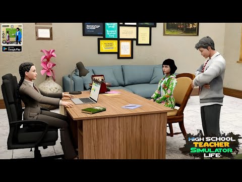 High School Teacher Simulator Life – Android Gameplay (Part 2)