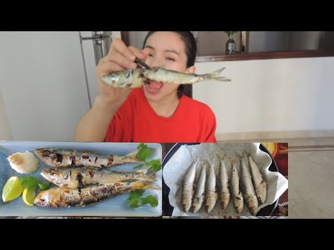 how to make fry grilled fish (healthy way (sardine fish recipe(Japanese salty fish