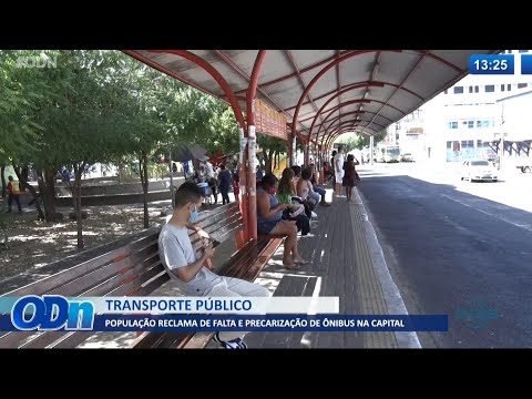 População reclama de falta e precarização de í´nibus na capital 27 08 2021