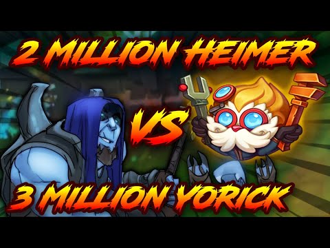 3 MILLION Yorick vs 2 MILLION Heimerdinger - (Better Pets Wins) - [League of Legends]