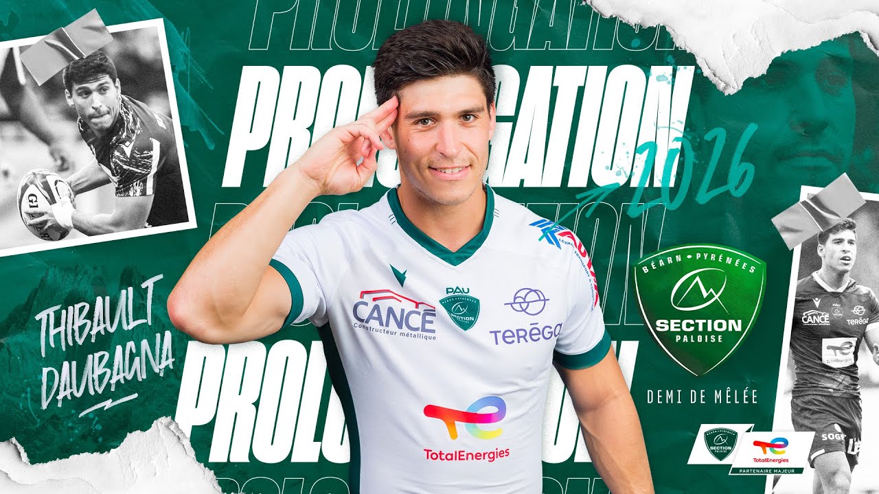 Thibault Daubagna avec la Section jusqu’en 2026 !