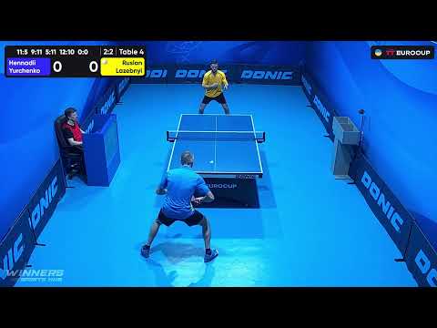 11:35 Hennadii Yurchenko - Ruslan Lazebnyi 23.07.2023 TT Euro.Cup Ukraine Star. Table 4