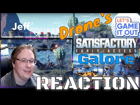 ⭐"Satisfactory Enthusiast" REACTS to: I Used Drones to Make a Nightmare Factory Even Worse︱ (LGIO)