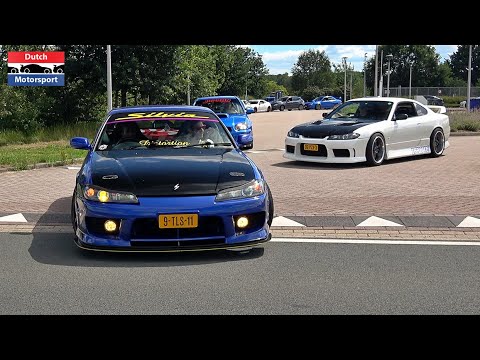 JDM Cars Accelerating! - 800HP Supra, Silvia RB26, Skyline, Supra Mk5, 260Z, RX7,...