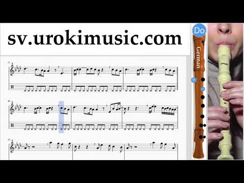 Hur Man Spelar Blockflöjt (Tysk) Ed Sheeran - Perfect Noter Tabs um-i492